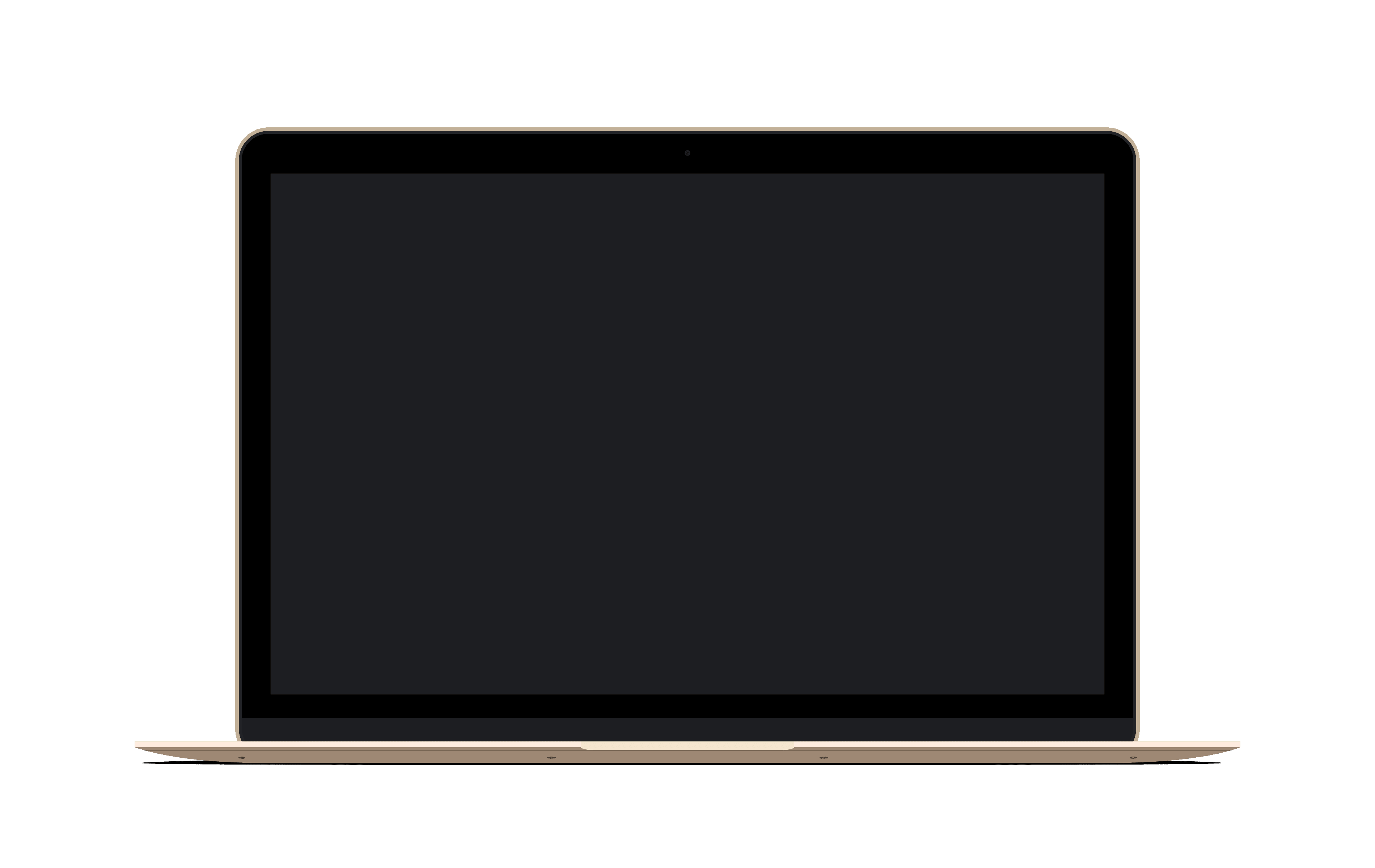 Laptop mockup representing the non-custodial UGOLD and UGOLDX wallet